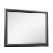 Global Furniture USA Jordyn Wood Large Scale Gray Mirror