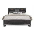 Global Furniture USA Jordyn Contemporary Wood Gray King Storage Bed