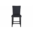 Global Furniture USA D04 5pc Black Faux Marble Counter Table with Black Stools