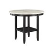 Global Furniture USA D40011 Light Gray Marble Bar Set with D1622 Bar Stool