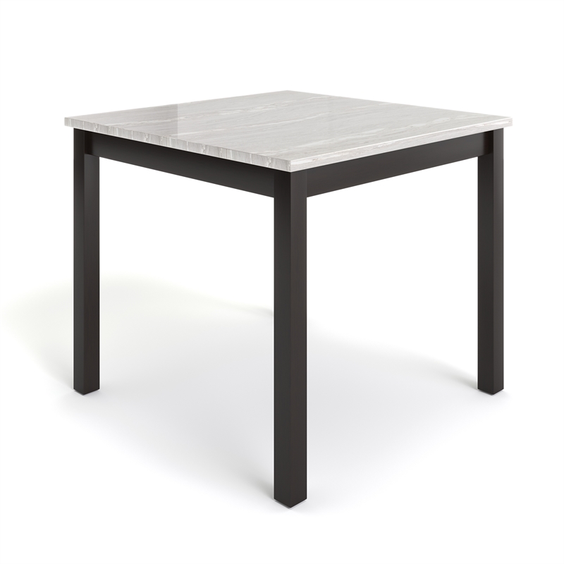 Global Furniture USA D4052 Light Gray 4 Piece Faux Marble Top Bar Set