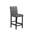 Global Furniture USA D4052 Light Gray 4 Piece Faux Marble Top Bar Set