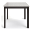 Global Furniture USA D4052 Light Gray 4 Piece Faux Marble Top Bar Set