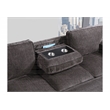 Global Furniture USA U0203 Dark Gray Fabric Pull Out Sofa Bed