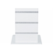 Global Furniture USA Monaco High Gloss Wood White and Light Gray Bar Set
