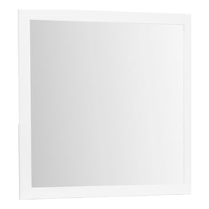 Global Furniture USA Luccia White Wooden Large Scale Mirror
