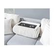 Global Furniture USA U0204 Gray Fabric Pull-Out Sofa Bed