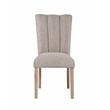 Global Furniture USA D02 Natural Faux Marble Dining Table + 4 D8683 Dining Chair