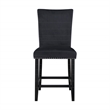 Global Furniture USA D04 White Marble Top + 4 D04 Bar Stool Black