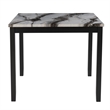 D4054 Black and Marble Finish 5PC Bar Set