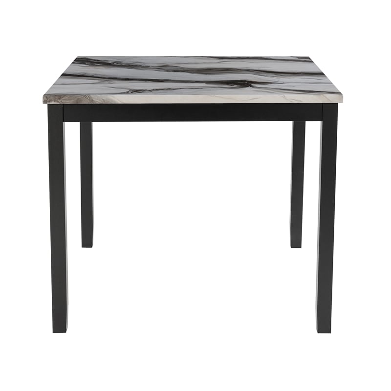 D4054 Black and Marble Finish 5PC Bar Set