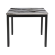 D4054 Black and Marble Finish 5PC Bar Set