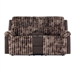 6028 Brown 2PC Reclining Sofa and Loveseat