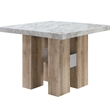 D04-8685BS Natural and Beige Bar and Stool wood 5PC Set