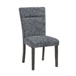 D2410 Gray Dining Table with (4) D86 Dining Chair set