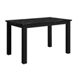 Black D8032 with D9026 Silver Dining Set