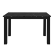 Black D8032 with D9026 Silver Dining Set