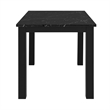 Black D8032 with D9026 Silver Dining Set
