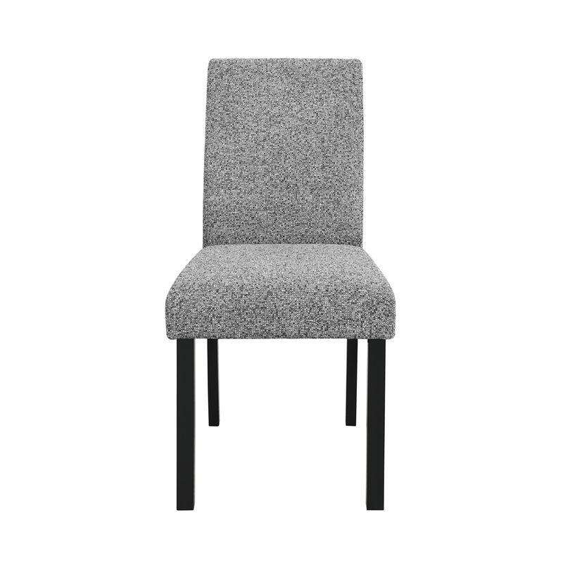 D8032 Dining table with (4) D9026 Grey Dining Chair Set