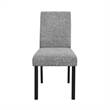 D8032 Dining table with (4) D9026 Grey Dining Chair Set