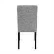 D8032 Dining table with (4) D9026 Grey Dining Chair Set