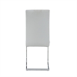 Faux Leather Dining Chairs in White (Set of 4)