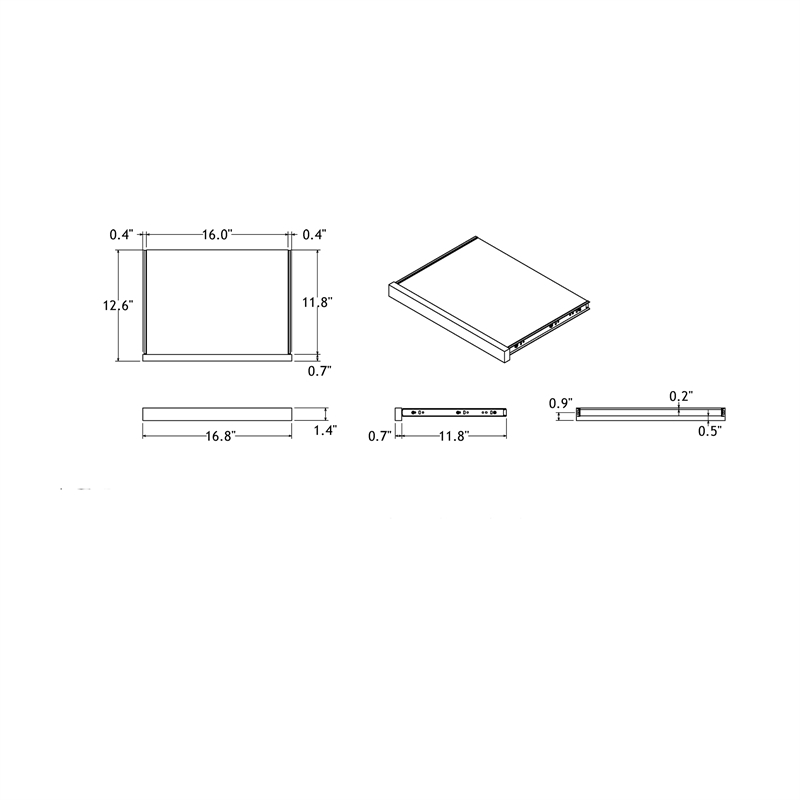 Alina White Bedside Table with Cooler/ LED /USB and Bluetooth Speaker