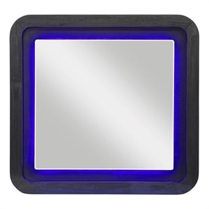 Beckett Black and White Large Scale Mirror