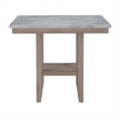 Natural Wood Bar Table for Kitchen and Dining Room