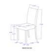 D8112 Dining Table abd (4) D8812 Dining Chair Set