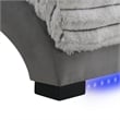 Dominic Gray Ultra Soft Fabric Accent Chaise