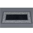Monaco Dark Gray Glossy Engineered Wood Coffee Table