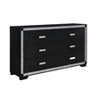 Soleil Charcoal Engineered Wood Bedroom Dresser