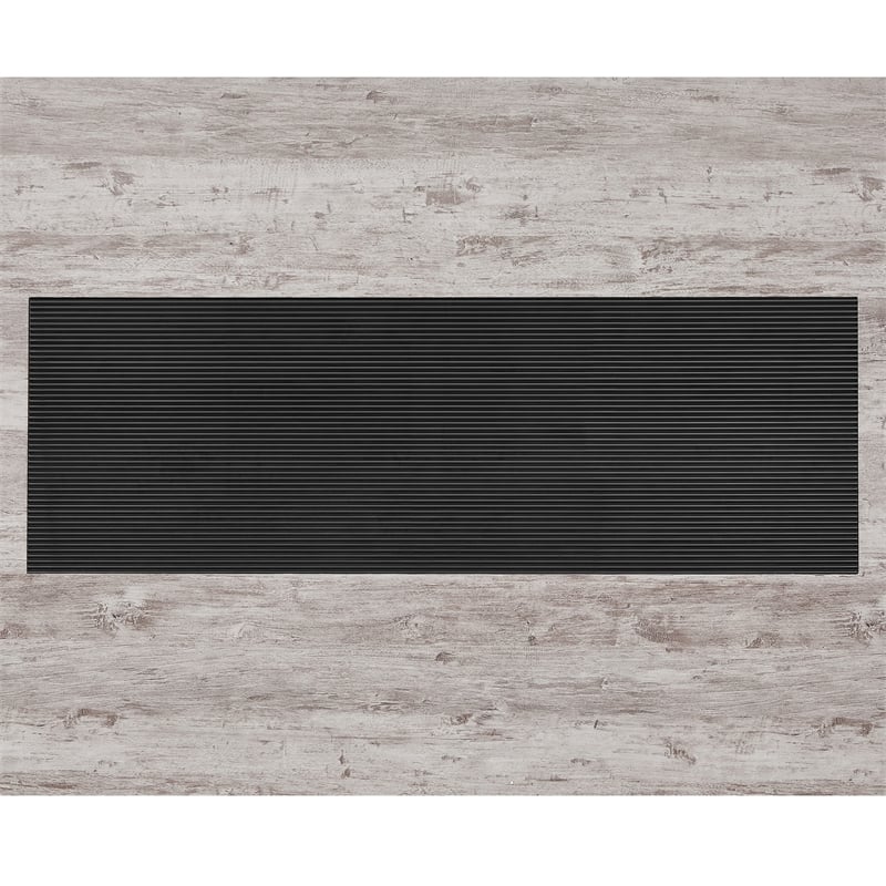 Global Furniure D8030 Dining Table with Drawers and Storage Door in Black