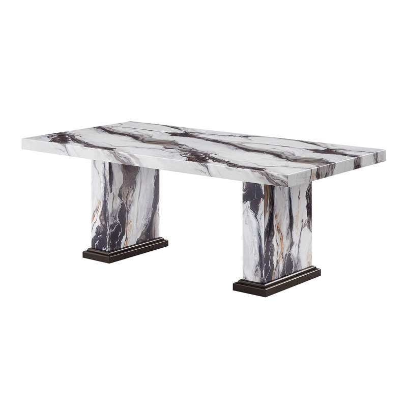 Global Furniure D8212 Dining Table in Light Brown