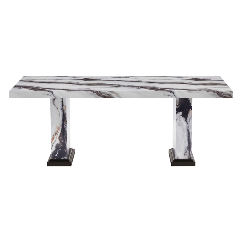 Global Furniure D8212 Dining Table in Light Brown