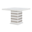 Global Furniure D2507 Bar Table in White