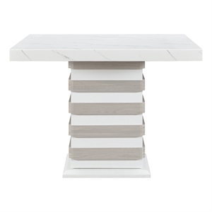 Global Furniure D2507 Bar Table in White
