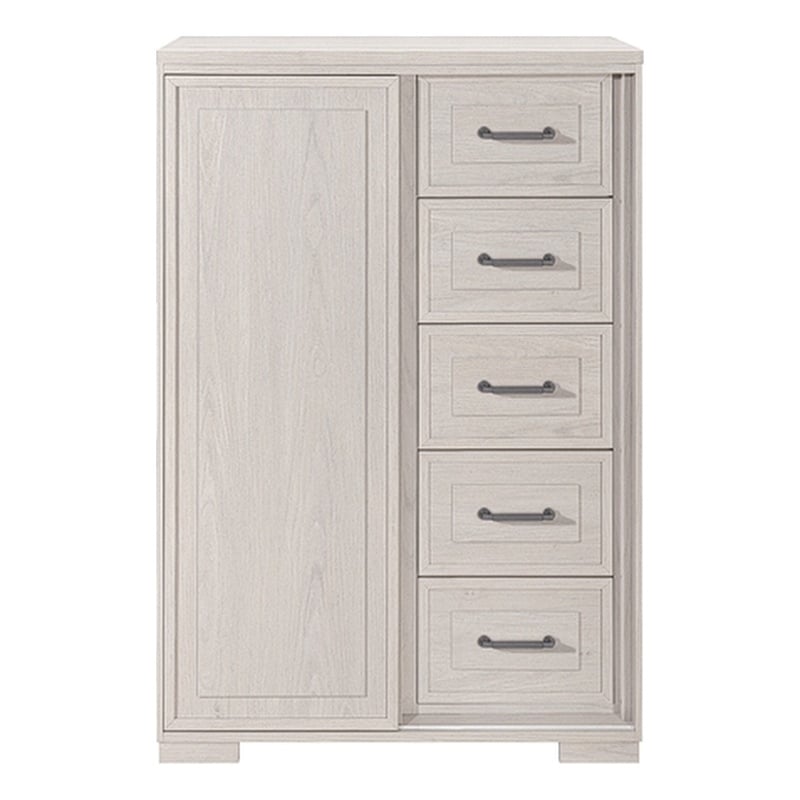Global Furniture Clara Sliding Door Chest in Beige
