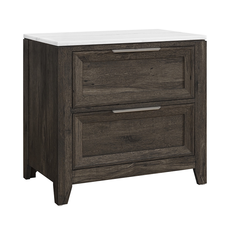 Global Furniure Mariah Nightstand in Dark Brown