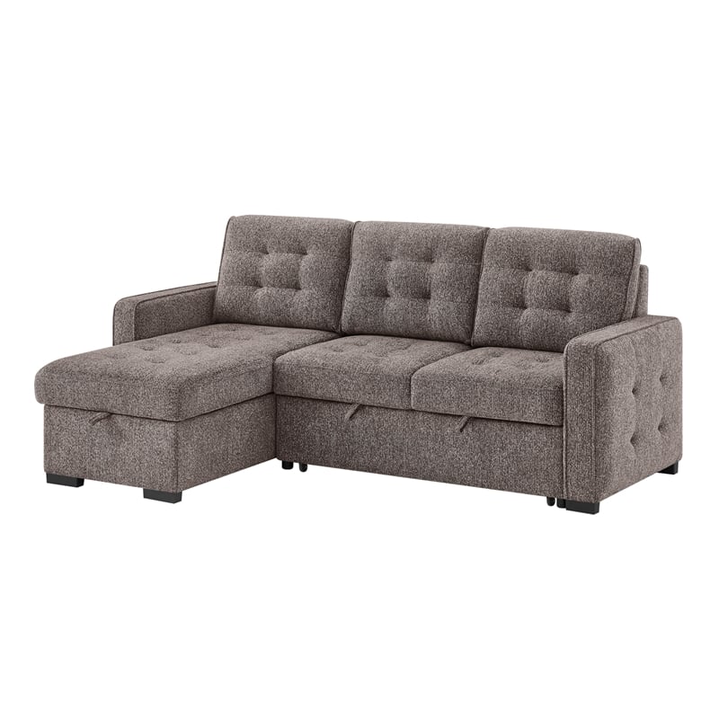 Global Furniure U0707 Reversible Sofa Bed in Brown