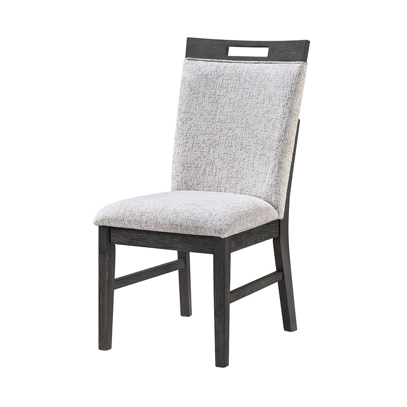 Global Furniure D4239 Dining Chair in Light Gray (2 Piece)
