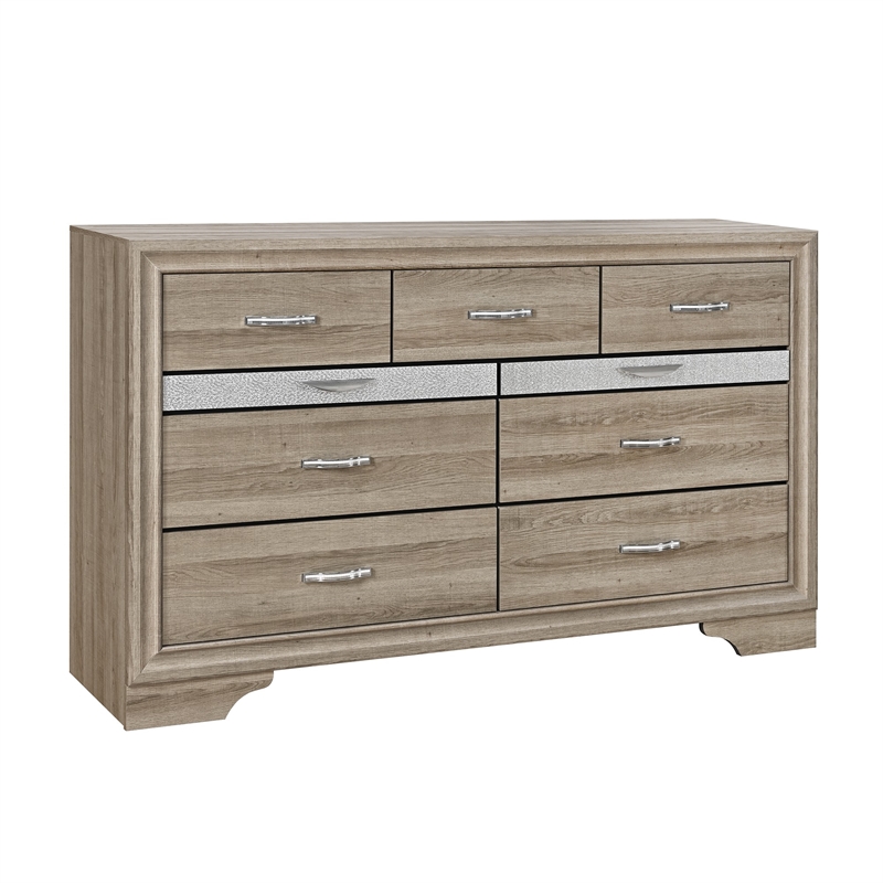 Global Furniure Seville Dresser in Natural