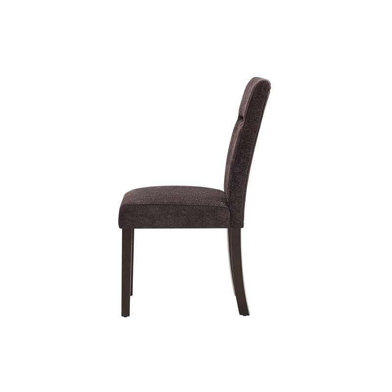 Global Furniure D8212DC Dining Chair (2 Piece) in Brown