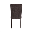 Global Furniure D8212DC Dining Chair (2 Piece) in Brown