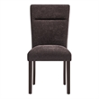 Global Furniure D8212DC Dining Chair (2 Piece) in Brown