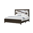 Global Furniure Harmony Full Bed with LED in Brown