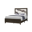 Global Furniure Harmony Queen Bed with LED in Brown