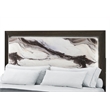 Global Furniure Harmony Queen Bed with LED in Brown