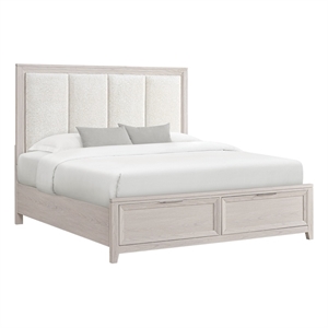 Global Furniure Mariah Full Bed in Beige